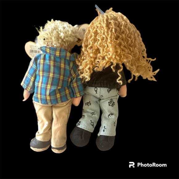 TY Vintage beanie Boppers Paula Plappertasche & Rugged Rusty W/ Tags Plush 2002 - Picture 2 of 8